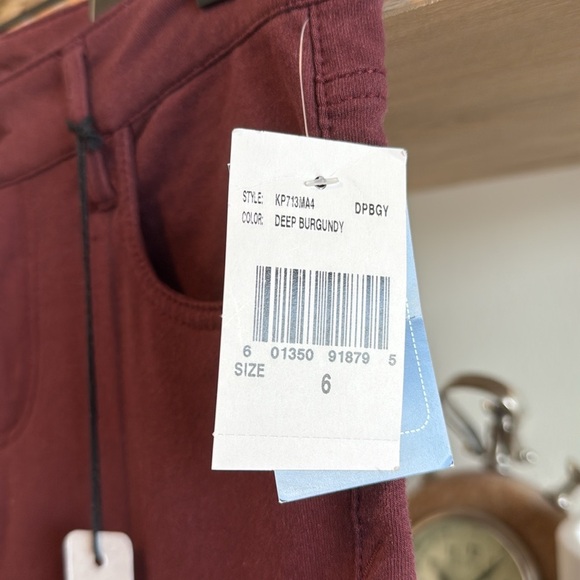 NWT Kut from the Kloth Mid-Rise Jennifer Ultra Skinny French Terry Knit Jeans, 6 - Picture 4 of 11